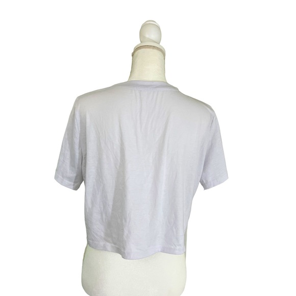 Bundle of 2, Like New, Never Worn Cropped Tees L and XL ~ Friends and Romwe - Picture 10 of 11
